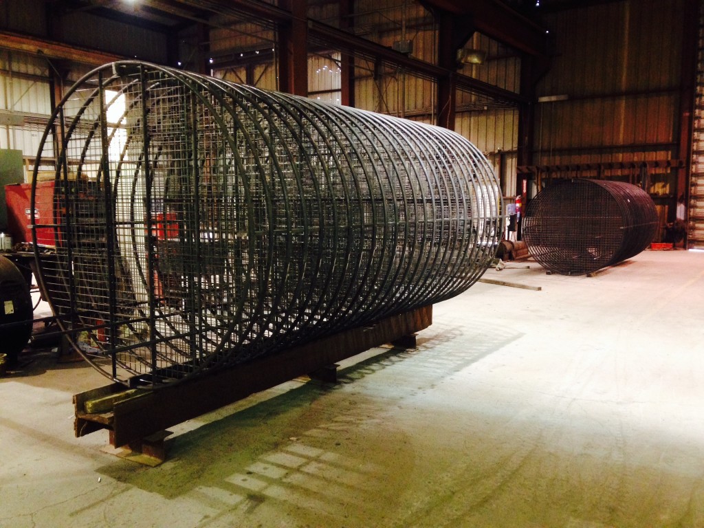 Rod Baffle Bundle Skeleton